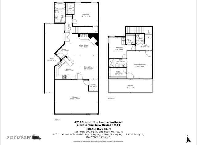 4709 Spanish Sun Avenue NE, Albuquerque, NM 87110