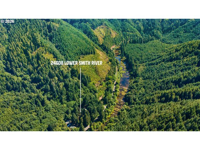 24608 LOWER SMITH RIVER Rd, Reedsport, OR 97467