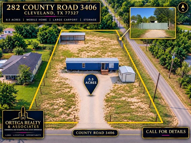 282 County Road 3406, Cleveland, TX 77327