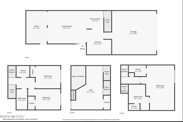 3847 N Paseo De Las Canchas, Tucson, AZ 85716