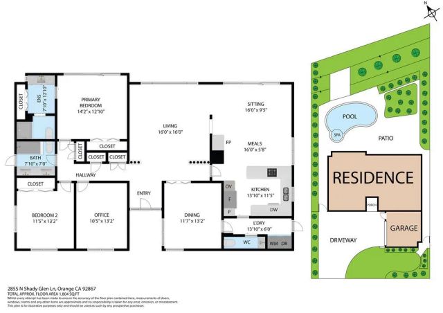 2855 N Shady Glen, Orange, CA 92867