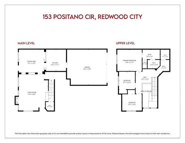 153 Positano Circle, Redwood City, CA 94065