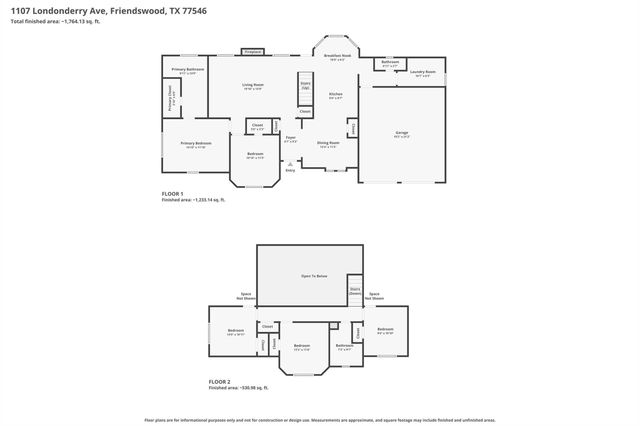 1107 Londonderry Avenue, Friendswood, TX 77546