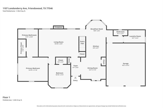 1107 Londonderry Avenue, Friendswood, TX 77546