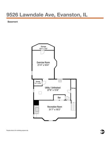 9526 Lawndale Avenue, Evanston, IL 60203