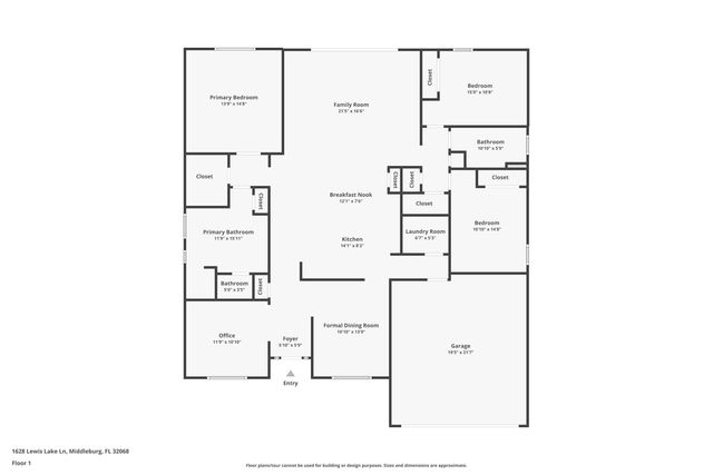 1628 Lewis Lake Ln, Middleburg, FL 32068