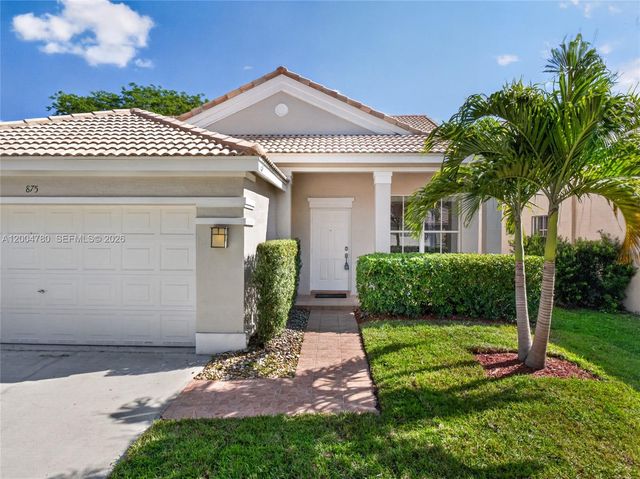 875 Savannah Falls Dr ., Weston, FL 33327