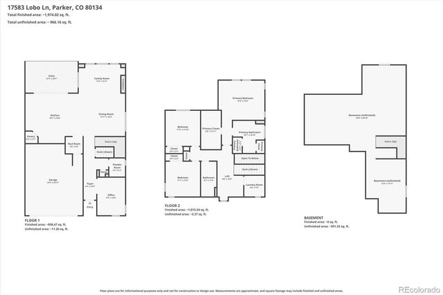 17583 Lobo Lane, Parker, CO 80134