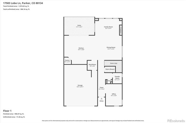17583 Lobo Lane, Parker, CO 80134