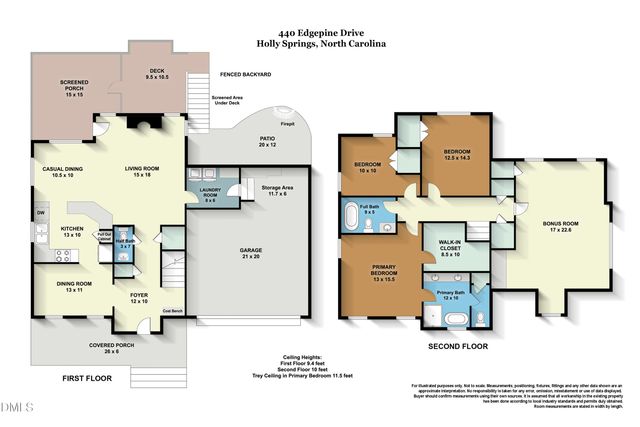 440 Edgepine Drive, Holly Springs, NC 27540