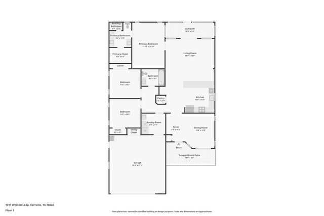 1911 N Weston Loop, Kerrville, TX 78028