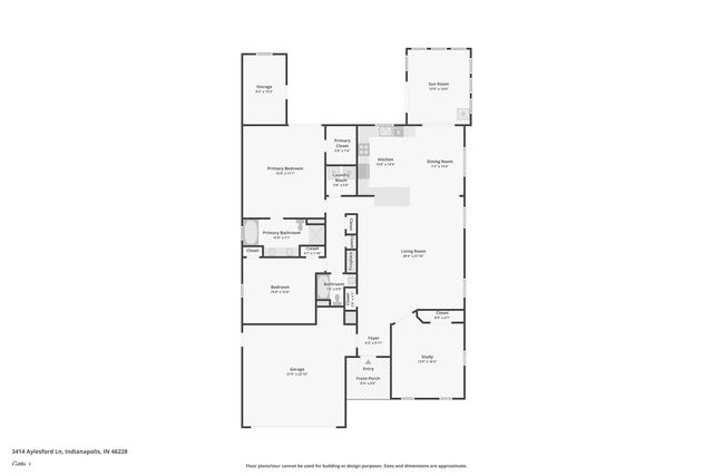 3414 Aylesford Lane, Indianapolis, IN 46228