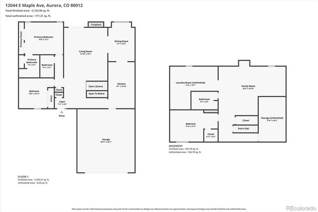 12044 E Maple Avenue, Aurora, CO 80012