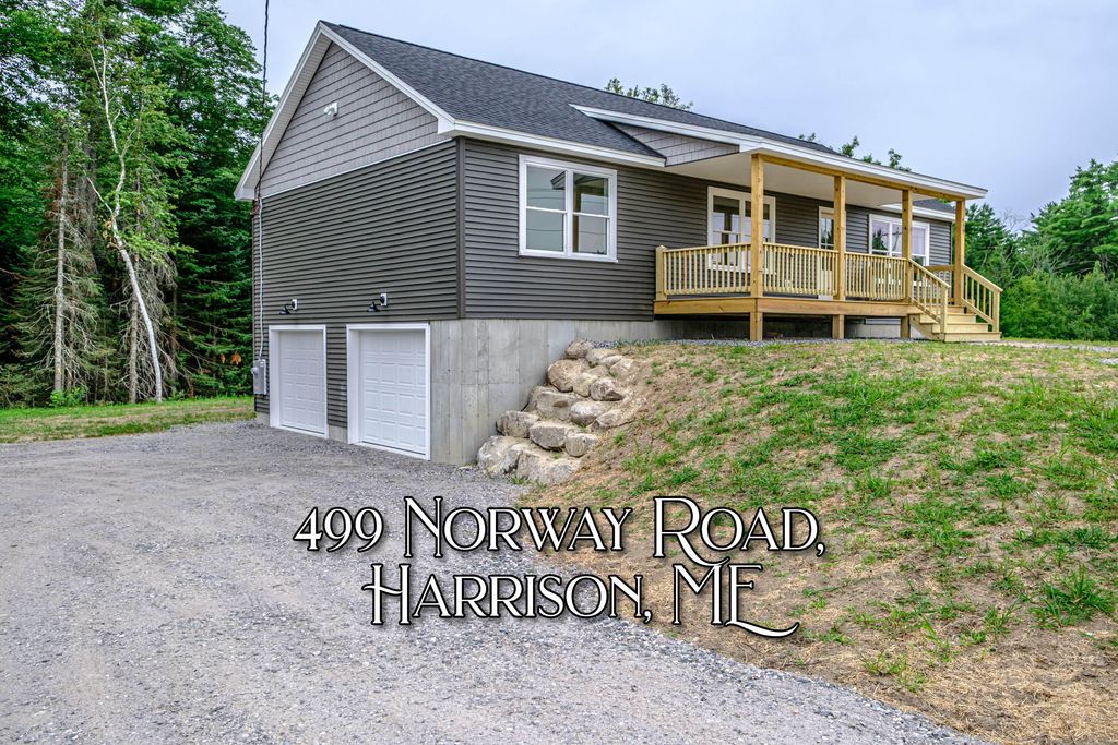 499 Norway Road, Harrison, ME 04040 — exterior