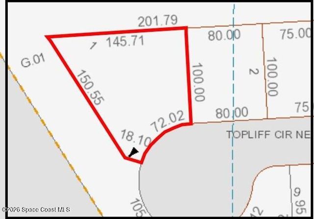 1101 Topliff Circle NE, Palm Bay, FL 32907