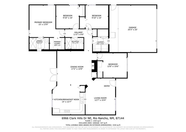 6966 Clark Hills Drive NE, Rio Rancho, NM 87144