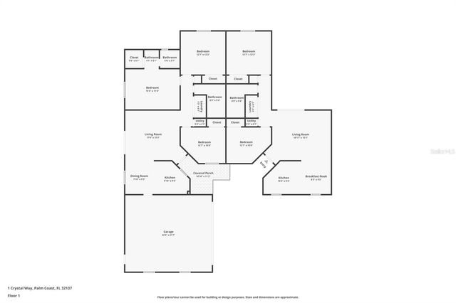 1 CRYSTAL WAY A & B, Palm Coast, FL 32137
