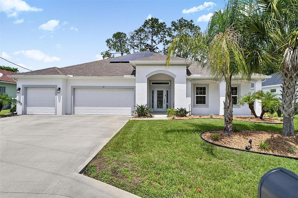 34 BUNKER HILL DRIVE, Palm Coast, FL 32137