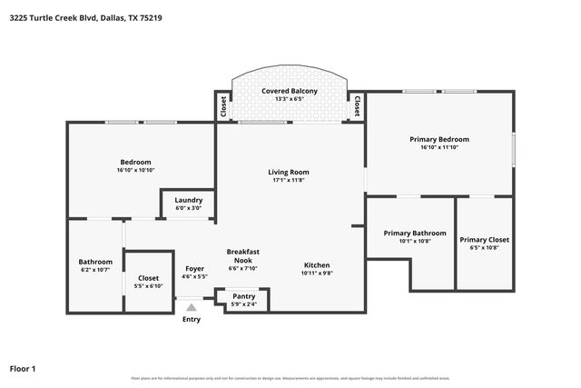 3225 Turtle Creek Boulevard 709, Dallas, TX 75219