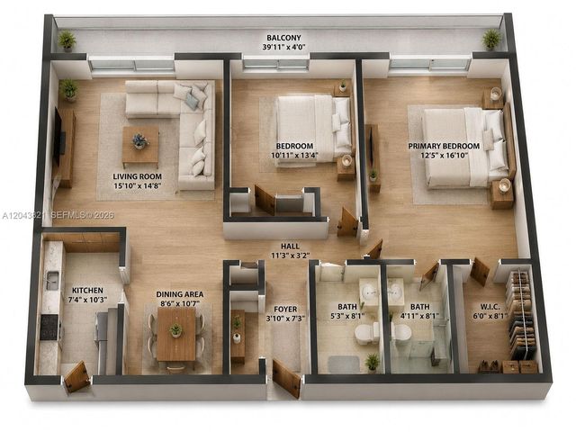 1205 Mariposa Avenue 307, Coral Gables, FL 33146