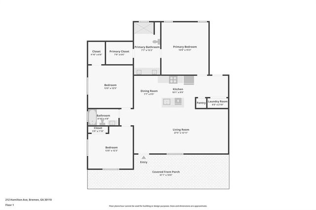 212 Hamilton Avenue, Bremen, GA 30110