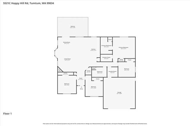 5521C Happy Hill Rd, Tumtum, WA 99034
