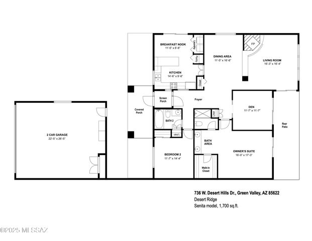736 W Desert Hills Drive, Green Valley, AZ 85622