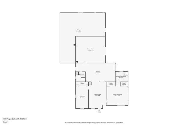 4103 Fuqua Street, Bacliff, TX 77518