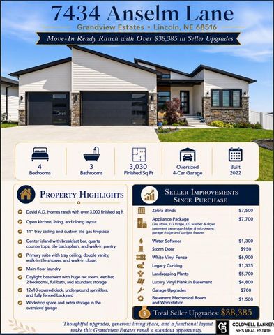 7434 Anselm Lane, Lincoln, NE 68516