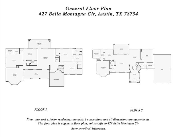 427 Bella Montagna CIR, Austin, TX 78734