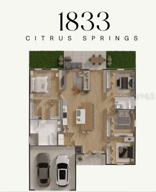 Image 2 of property listing at 8273 N DOWNER WAY, Citrus Springs, FL 34434