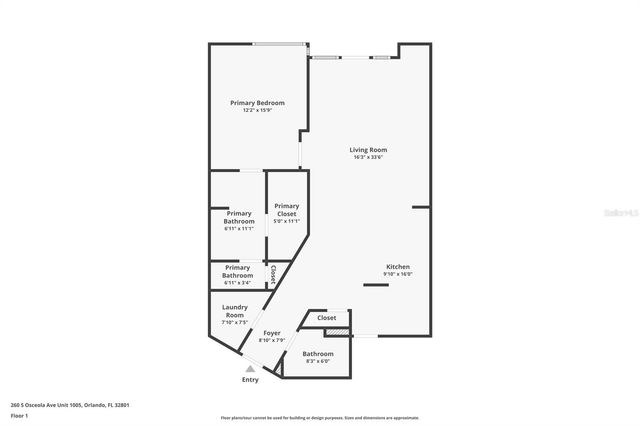 260 S OSCEOLA AVENUE 1005, Orlando, FL 32801