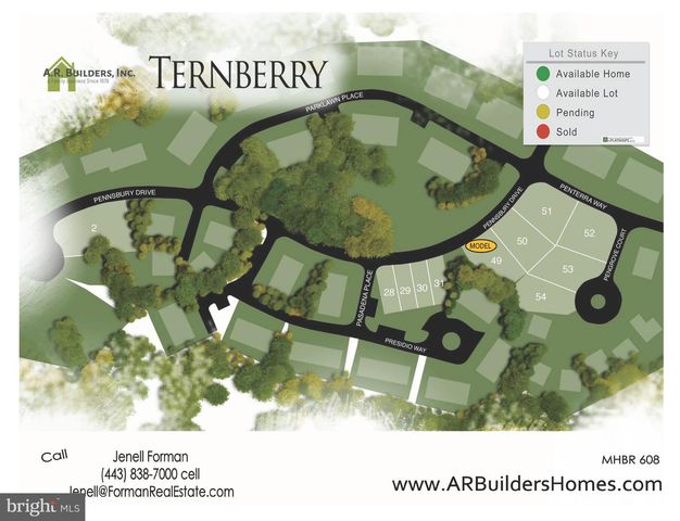 806 PENGROVE CT #LOT 54, Bowie, MD 20716