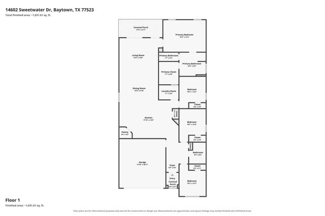 14602 Sweet Water Drive, Baytown, TX 77523