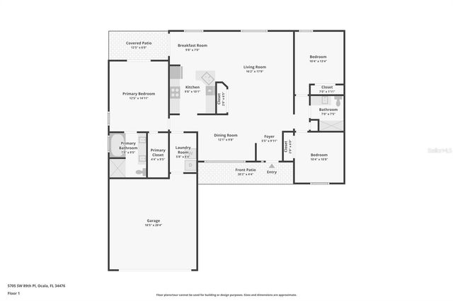 5705 SW 89TH PLACE, Ocala, FL 34476
