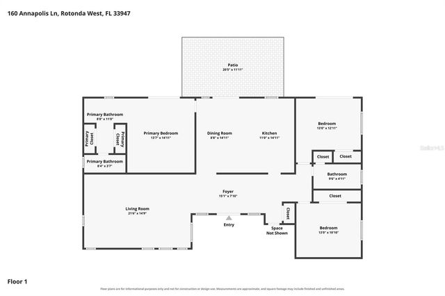 160 ANNAPOLIS LANE, Rotonda West, FL 33947