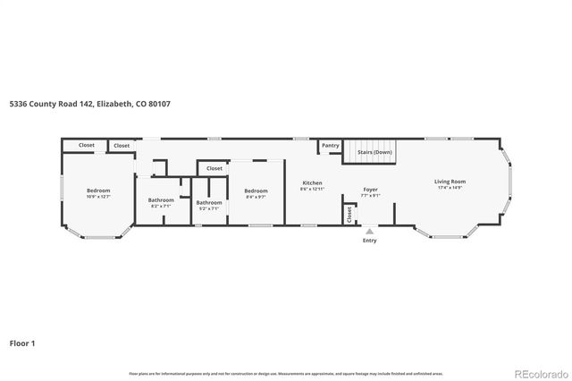 5336 County Road 142, Elizabeth, CO 80107