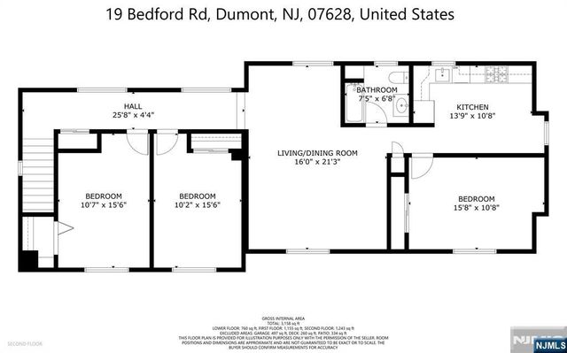 19 Bedford Road, Dumont, NJ 07628