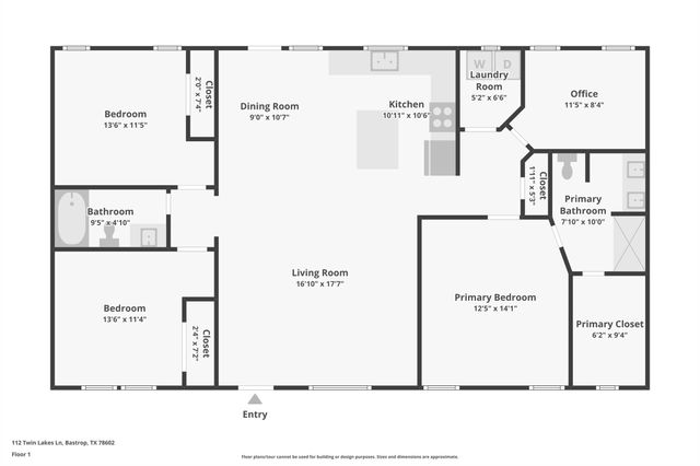 112 Twin Lakes LN, Bastrop, TX 78602