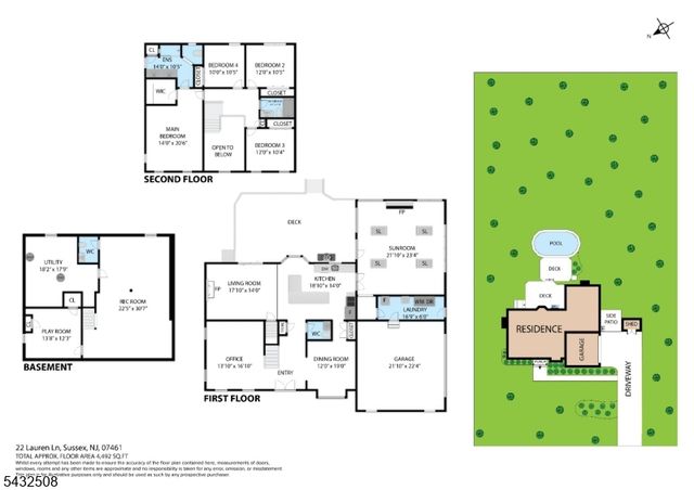 22 Lauren Ln, Vernon Twp., NJ 07461