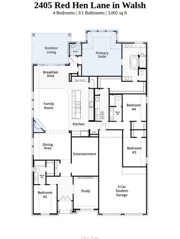 2405 Red Hen Lane, Aledo, TX 76008