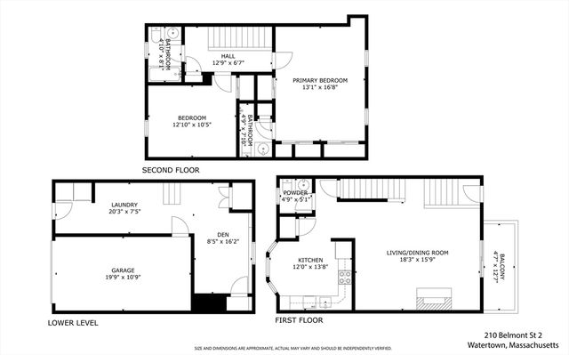 210 Belmont St 2, Watertown, MA 02472