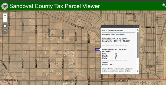 Lot 24 12th Street SW, Rio Rancho, NM 87124