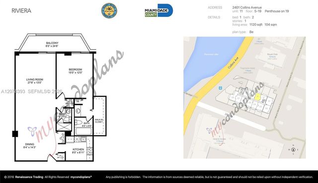 2401 Collins Avenue 1711, Miami Beach, FL 33140