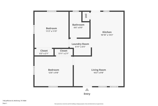 1102 Jefferson Street A & B, Mckinney, TX 75069
