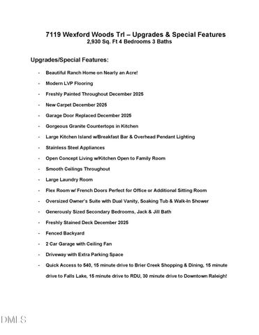 7119 Wexford Woods Trail, Raleigh, NC 27613