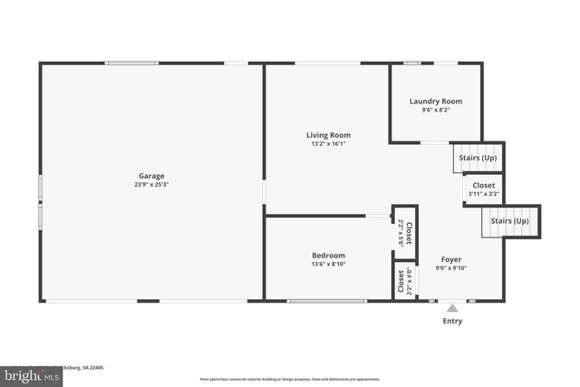 498 BROOKE RD, Fredericksburg, VA 22405