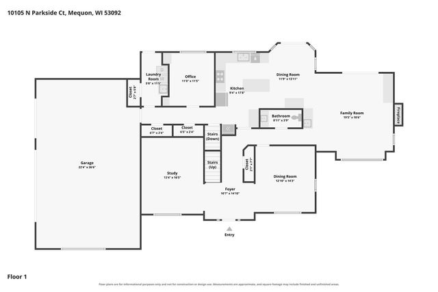 10105 N Parkside COURT, Mequon, WI 53092