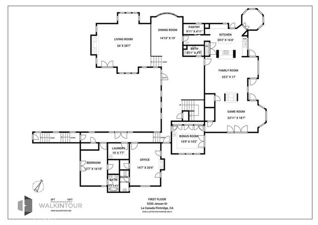 5200 Jessen Drive, La Canada Flintridge, CA 91011