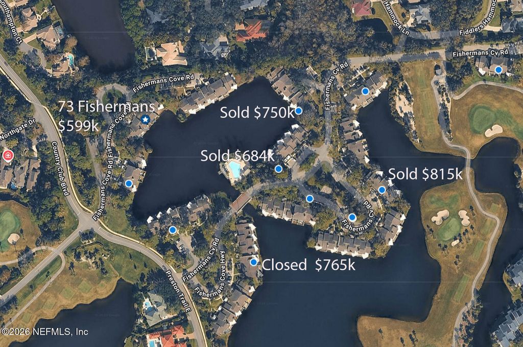 73 FISHERMANS COVE Road, Ponte Vedra Beach, FL 32082